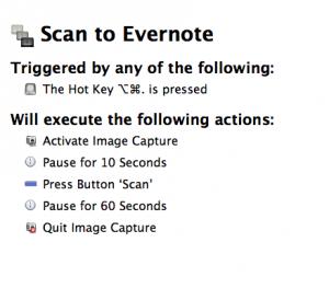 Keyboard Maestro Evernote